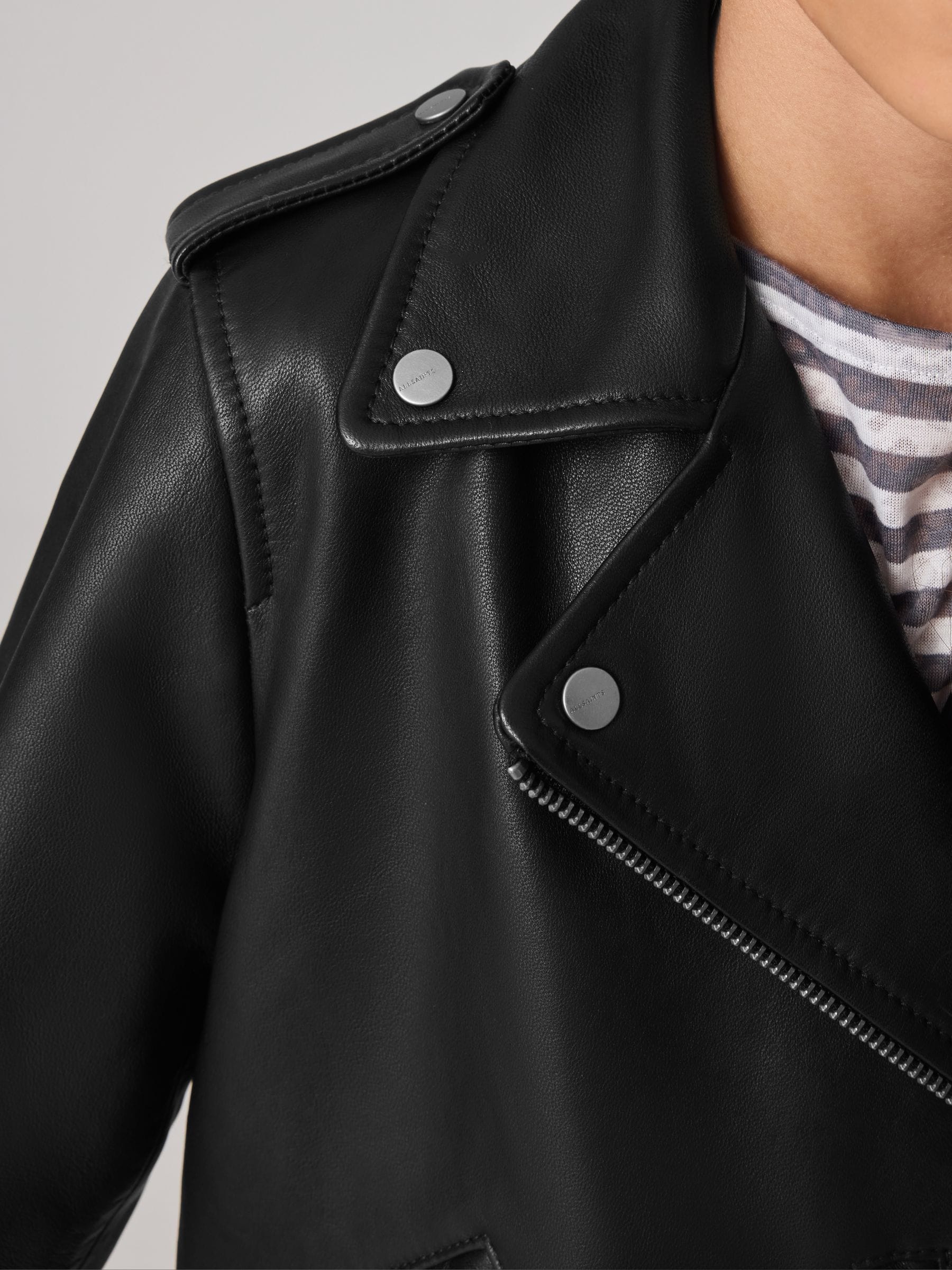 smALLSAINTS Belfern 100% Genuine Leather Jacket