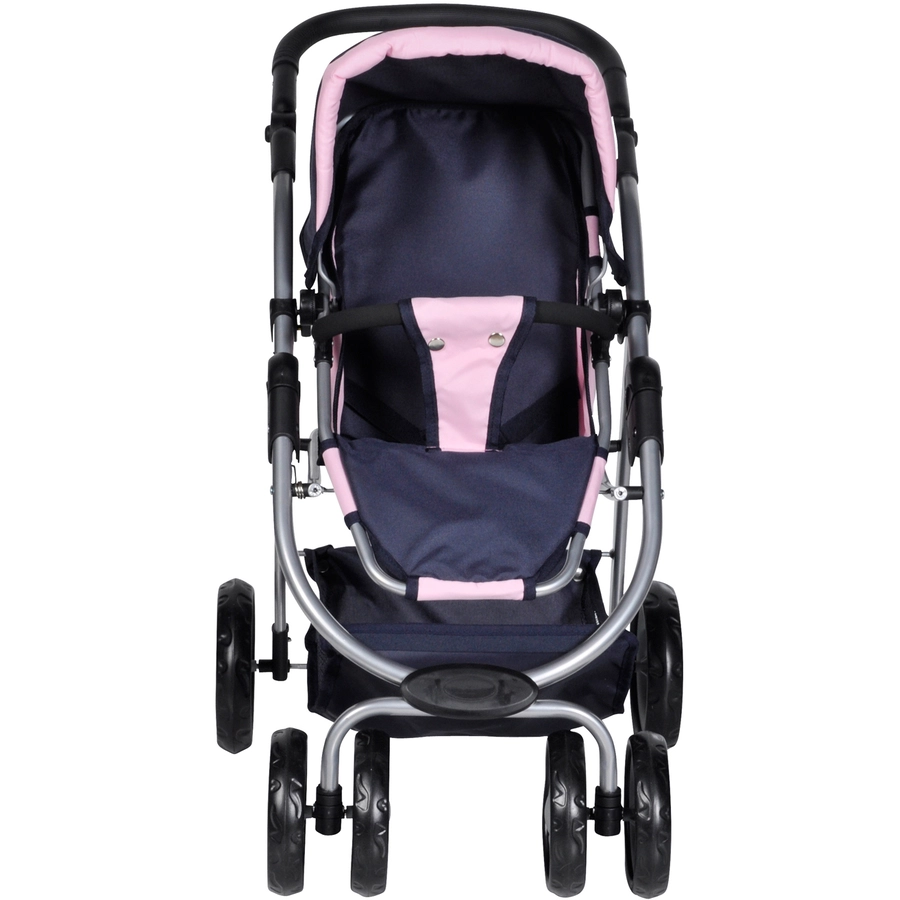knorr toys® Puppenwagen Coco - My Little Princess blau