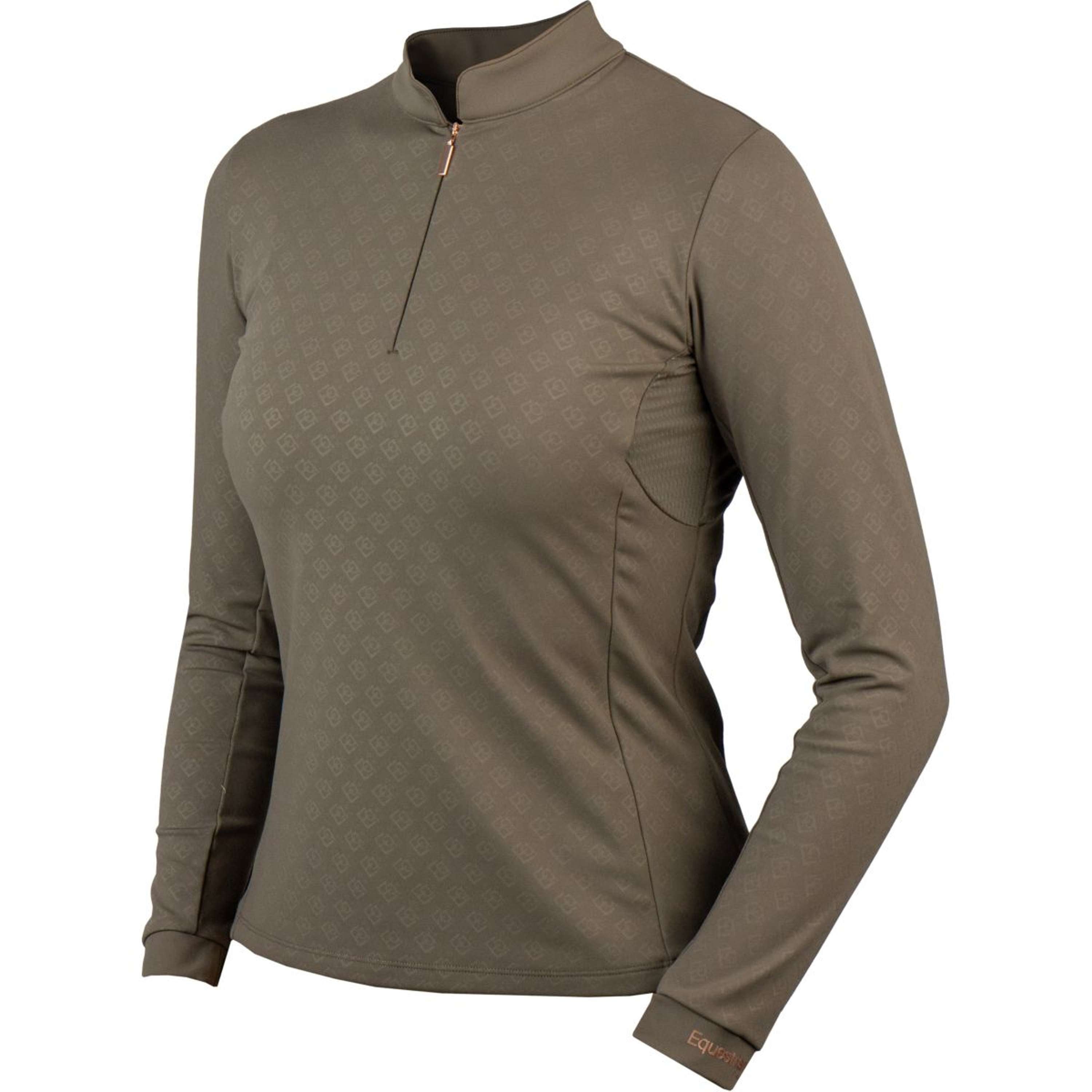 HORKA Shirt Emily Lange Mouwen Espresso