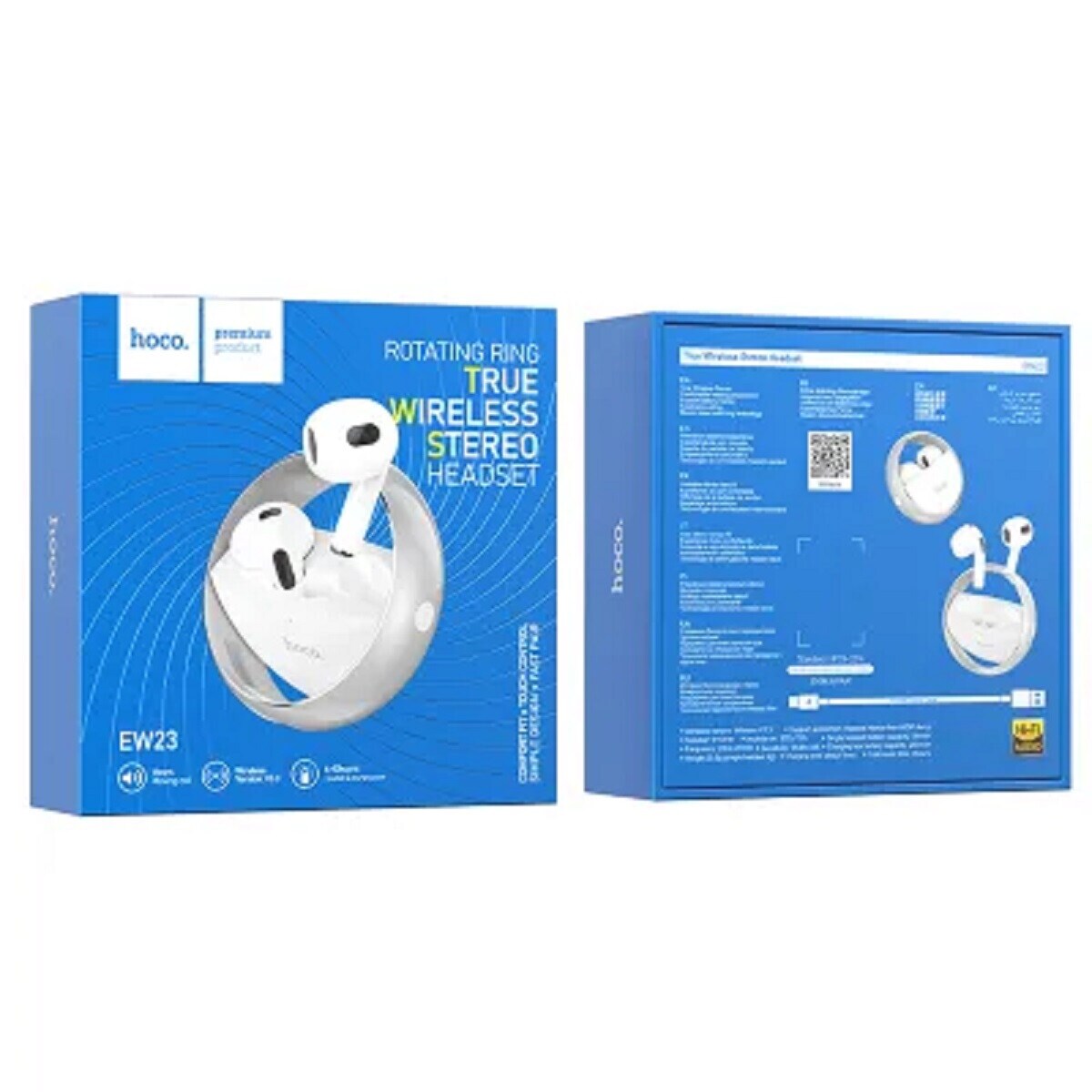 HOCO TWS EW23 Canzone True Wireless / Bluetooth-Stereo-Kopfhörer Silbe