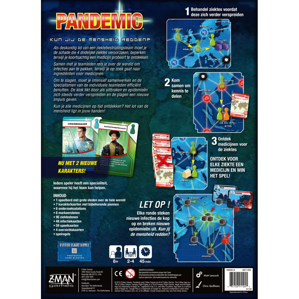 Asmodee Bordspel Pandemic