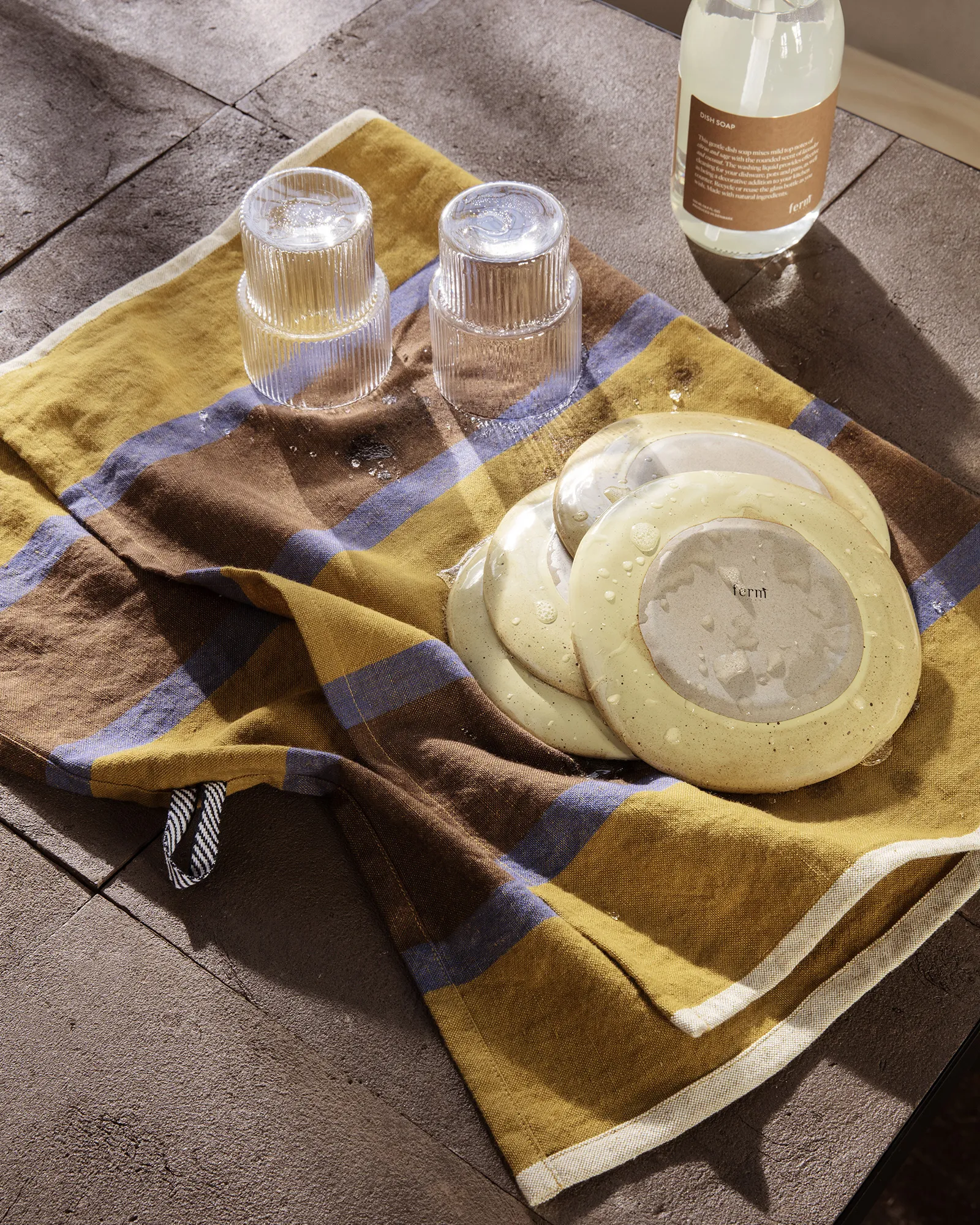 Conjunto de 4 copos ferm LIVING Ripple