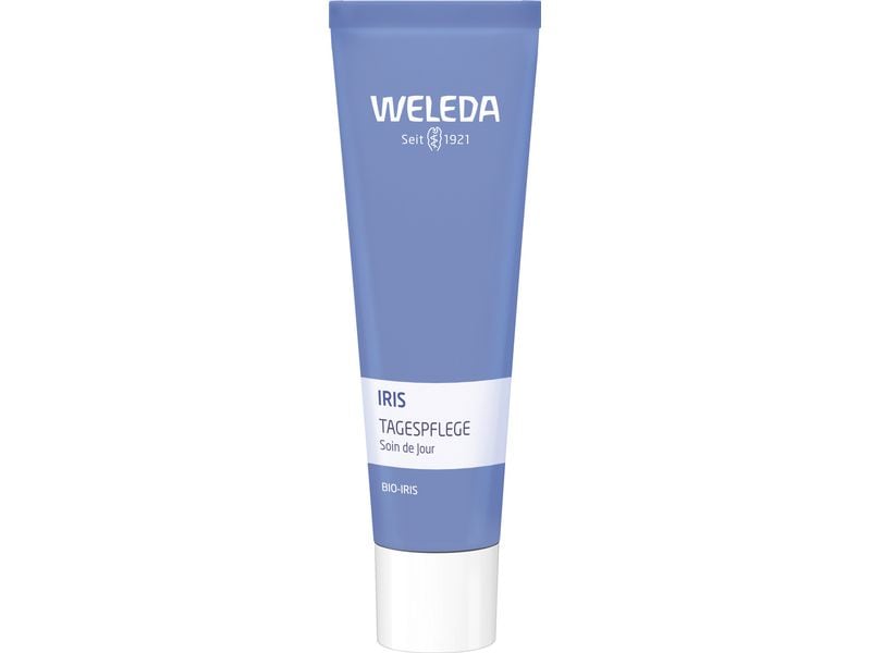 WELEDA Tagescrème Iris 30 ml Natürliche Gesichtscrème bringt den Feuchtigkeitshaushalt ins Gleichgewicht