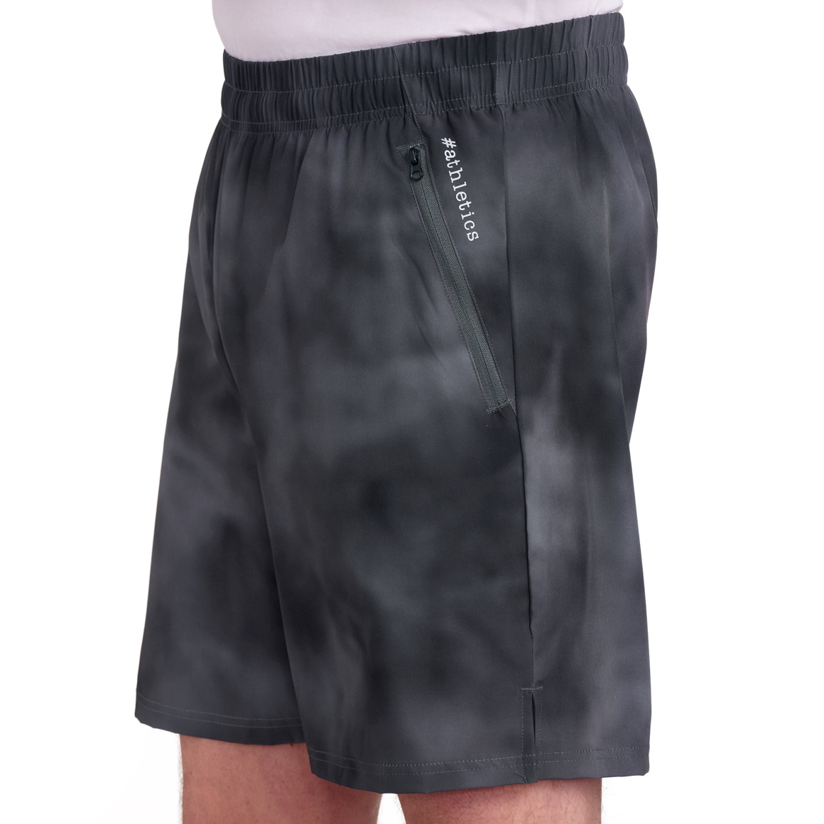 VanVaan Herren Sport-Shorts mit Elastikbund dunkelgrau