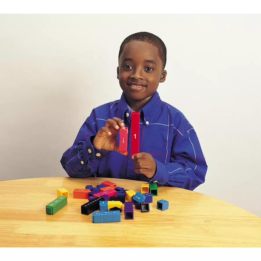 Learning Resources® Fraction Tower Fraction Cubes