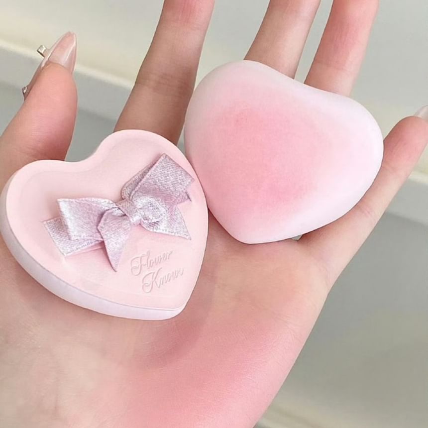 Flower Knows - Hartvormige Marshmallow Poederdons