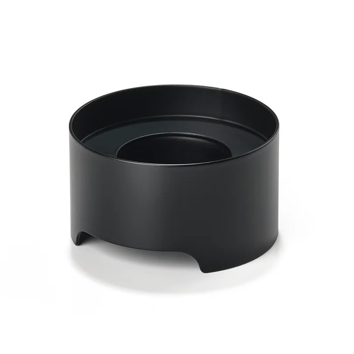 Zone Denmark - Singles Teelichthalter, Ø 7.5 x 4.2 cm, schwarz