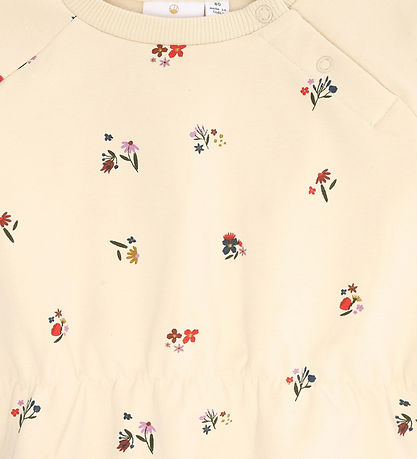 The New Siblings Sweatshirt - TnsLarva - Angora BIG Flower AOP