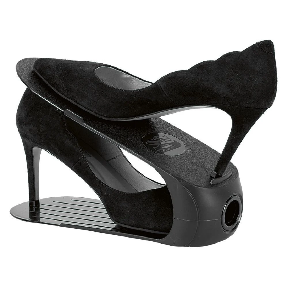 Range chaussure empilable noir x3