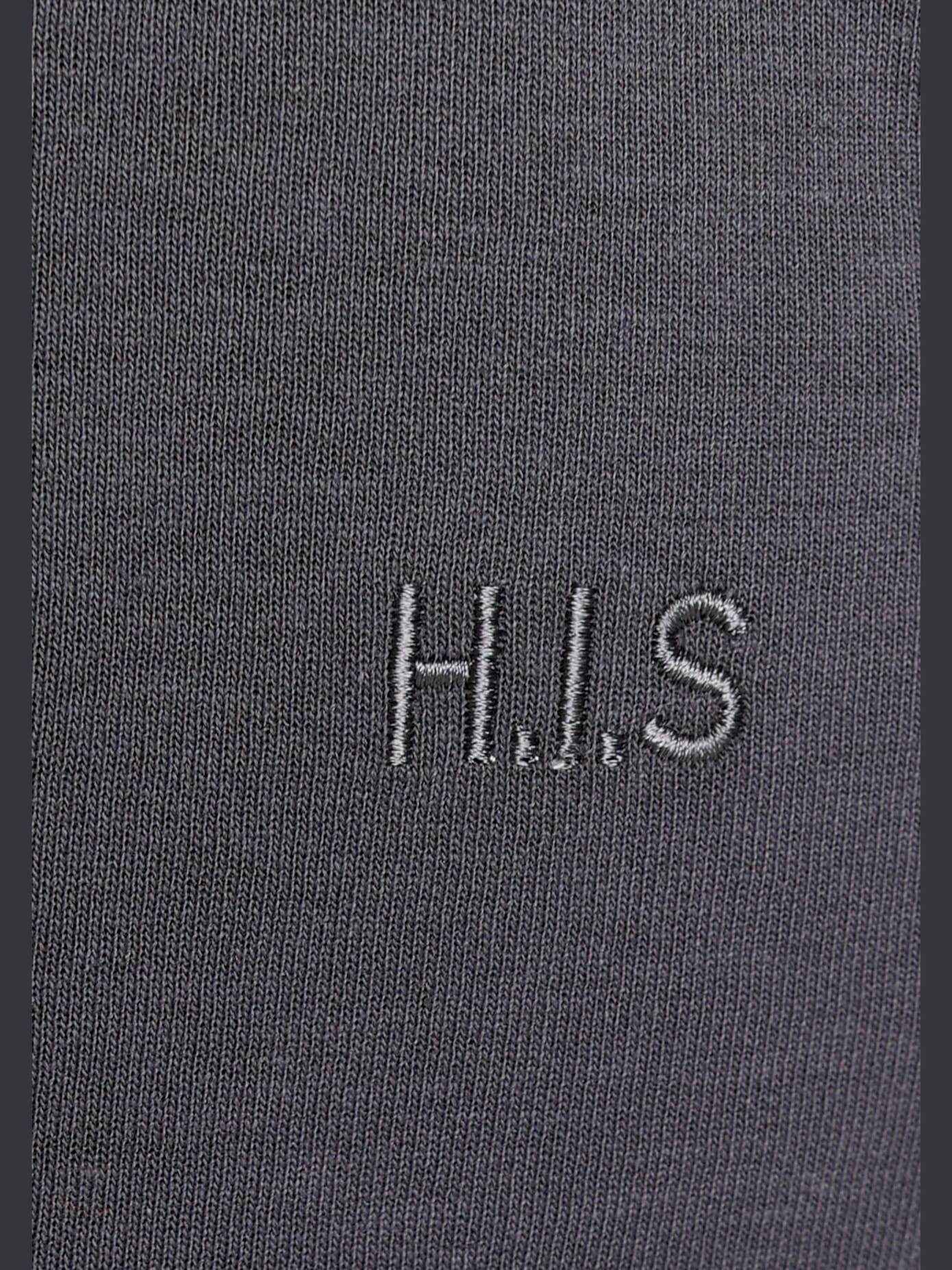 Pantalon basique avec petit logo brodé