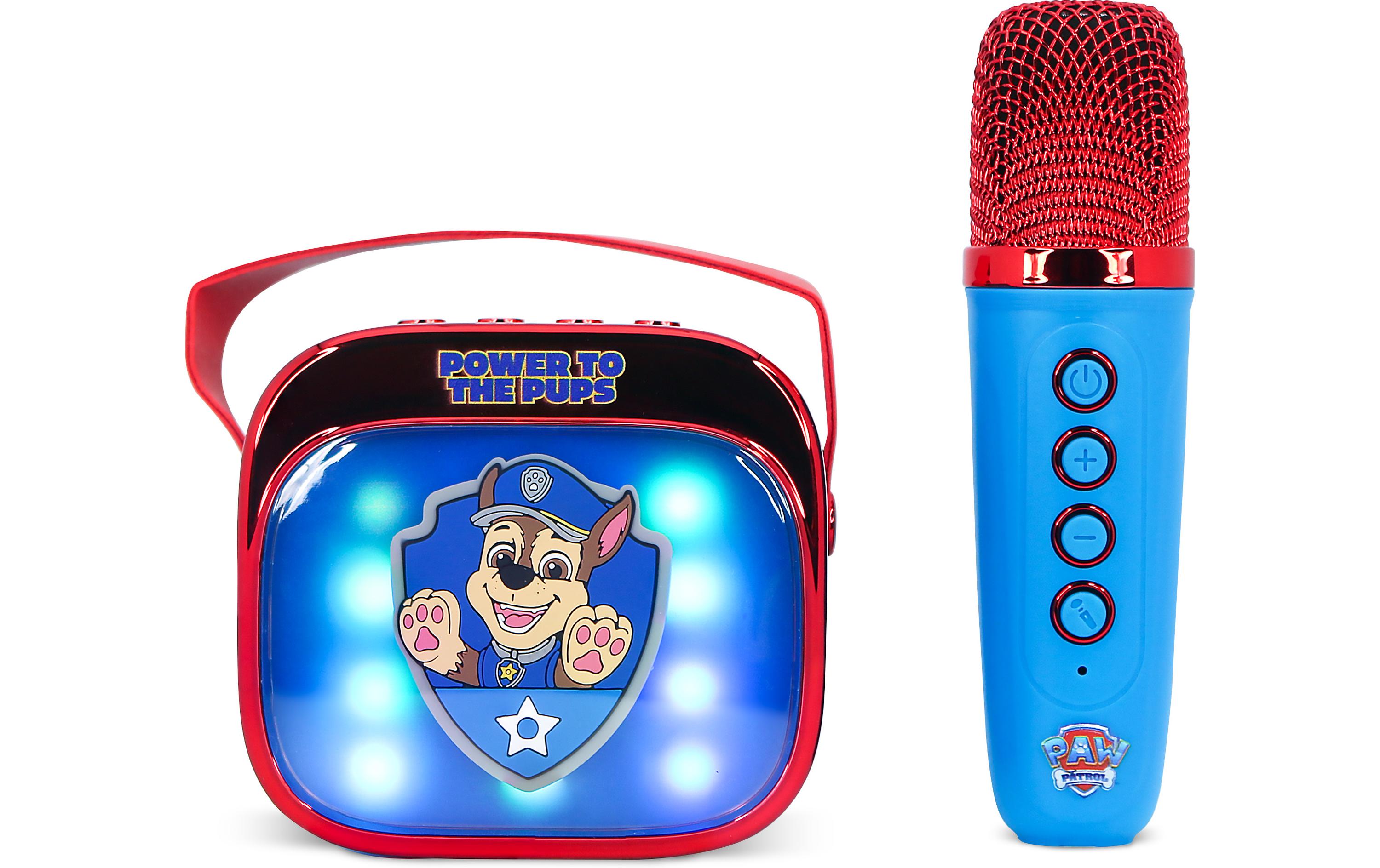 Paw Patrol LED Wireless Karaoke Lautsprecher und MikrofonMit LED-Leuchten