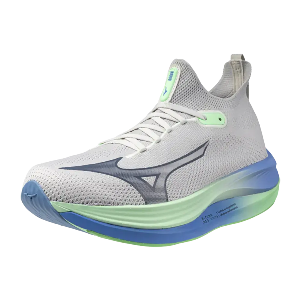 Mizuno Neo Vista Hardloopschoenen Wit/Blauw/Groen Heren