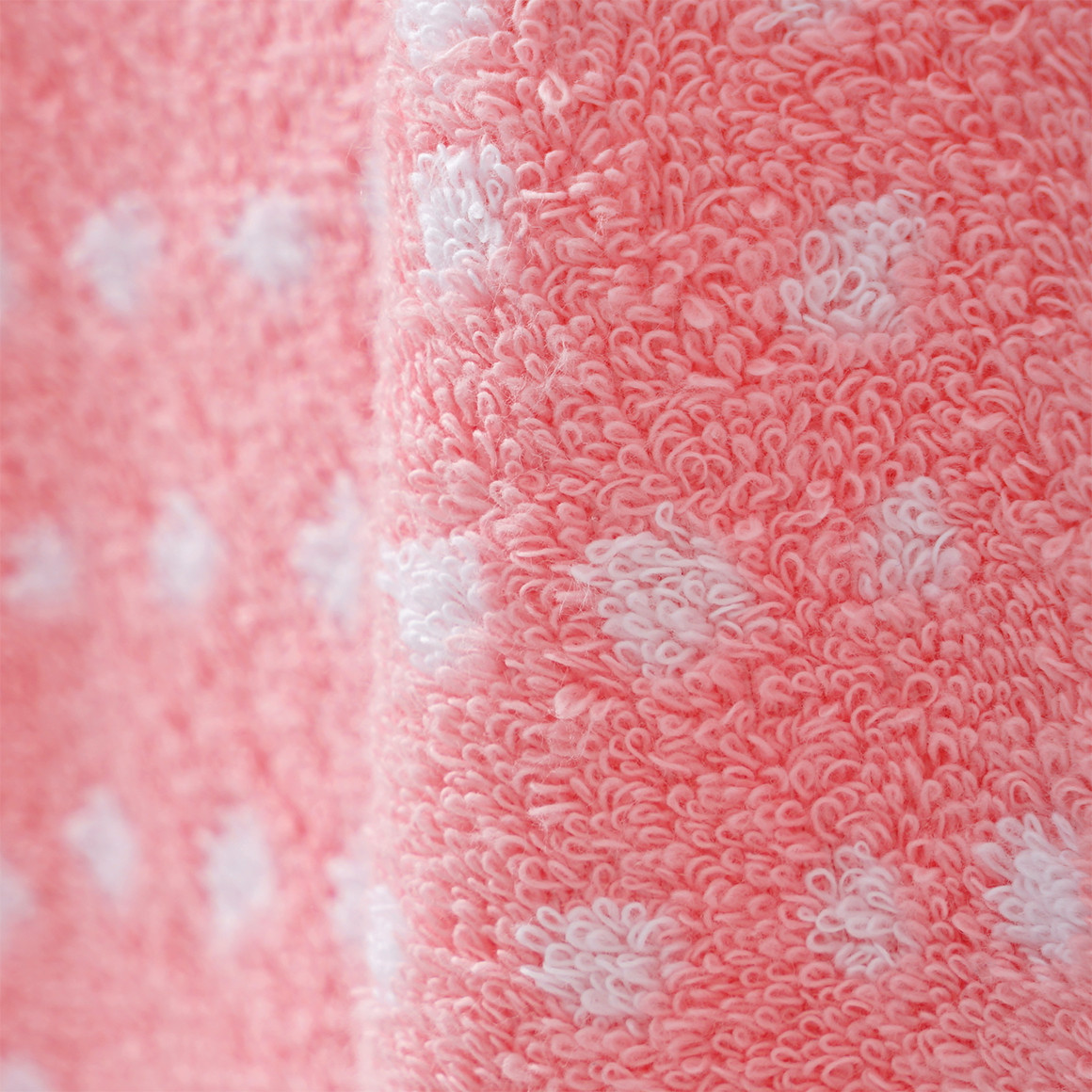 My Home Handtuch mit Punkte-Allover rosa
