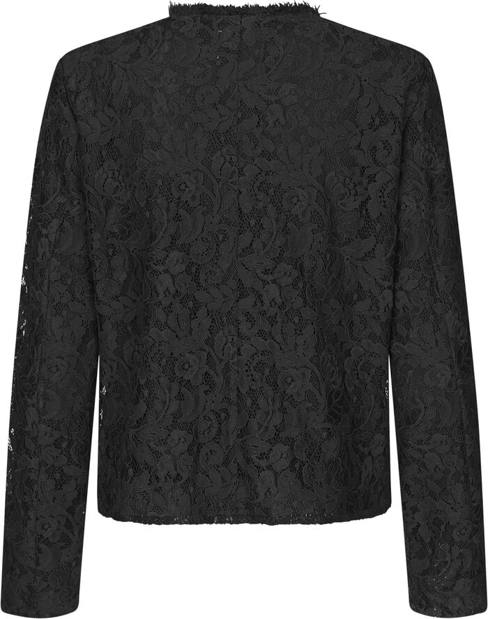 Second Female Border Jacket Black