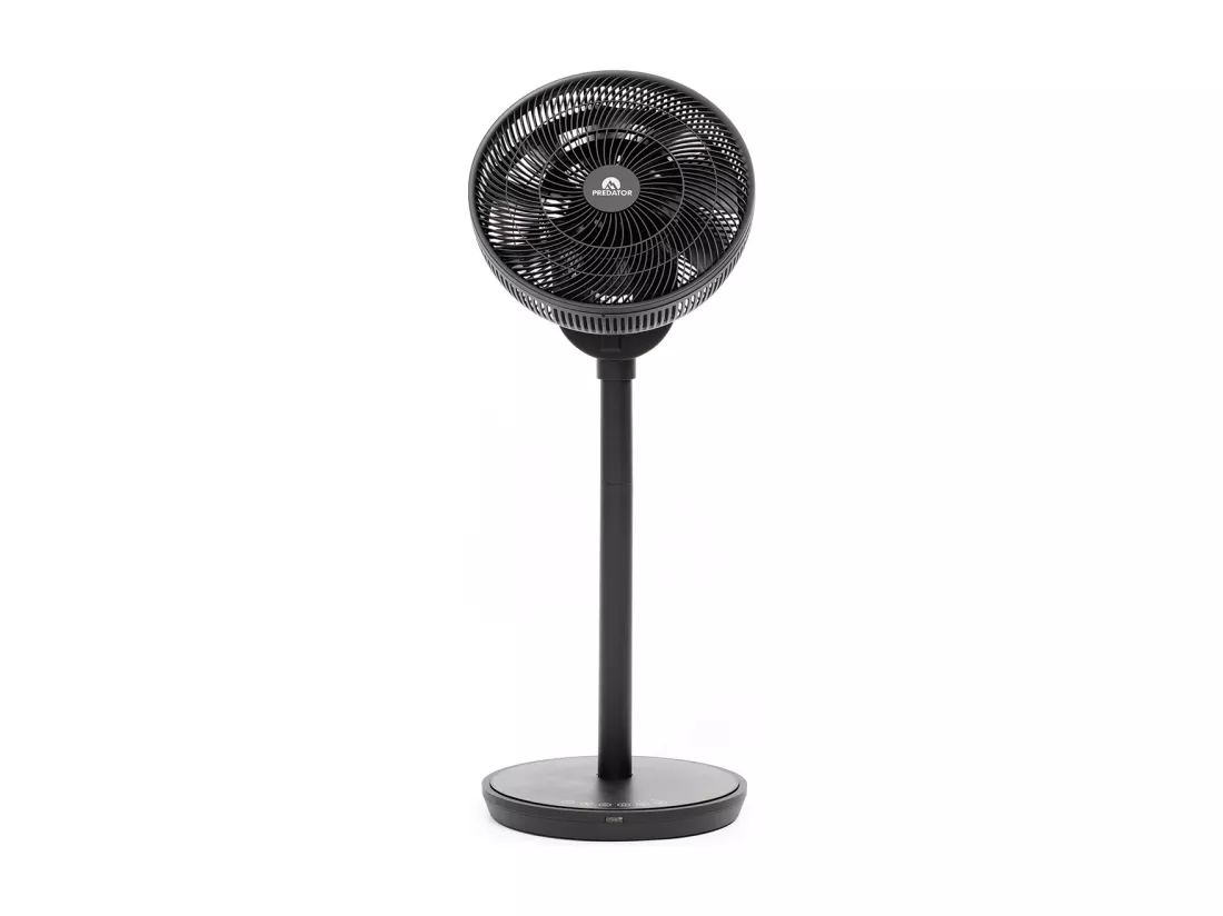 Ventilateur sur pied 26 vitesses - silencieux - Noir - Pretador