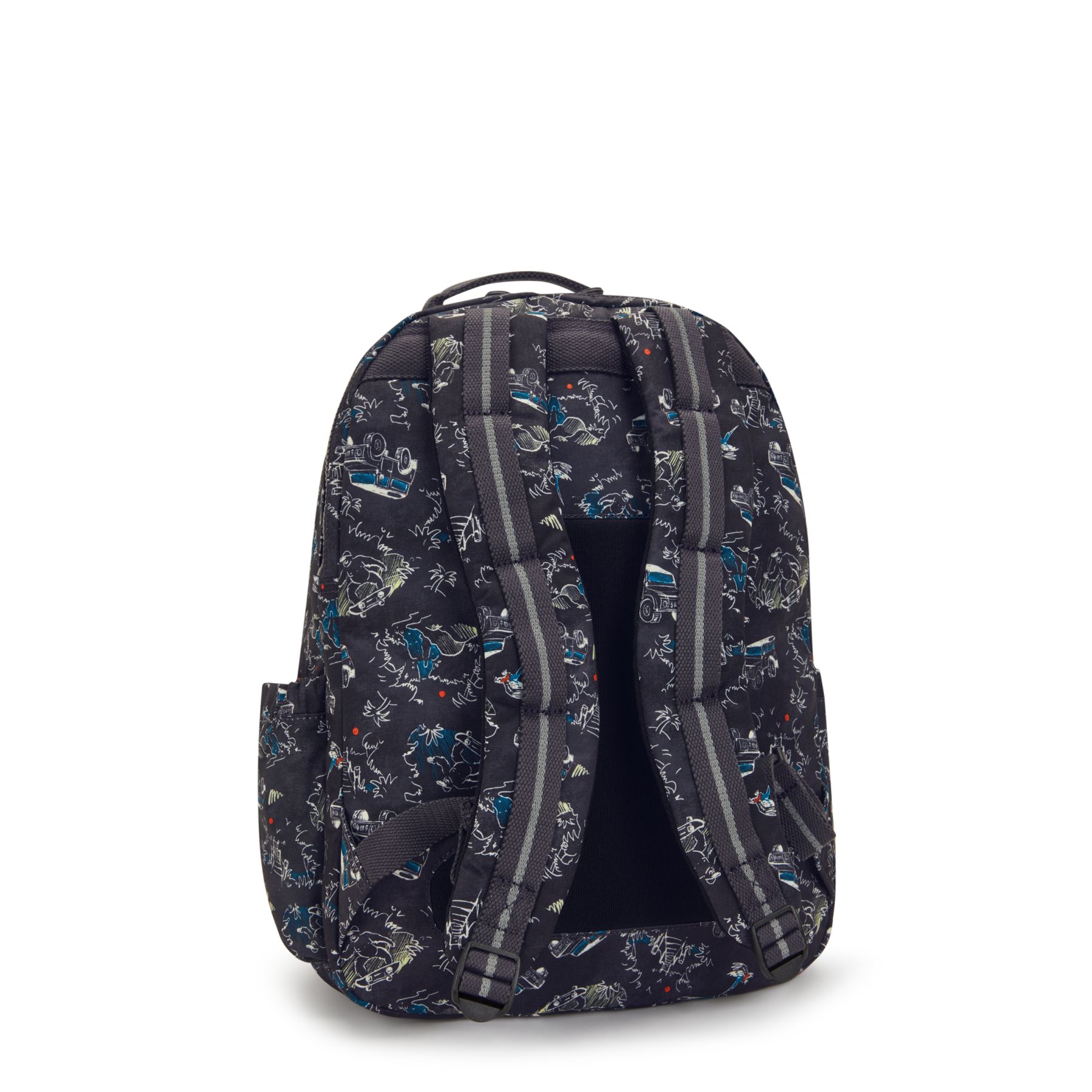 SEOUL COLLEGE Grand sac à dos avec compartiment séparé pour ordinateur portable - Jungle Fun Race
