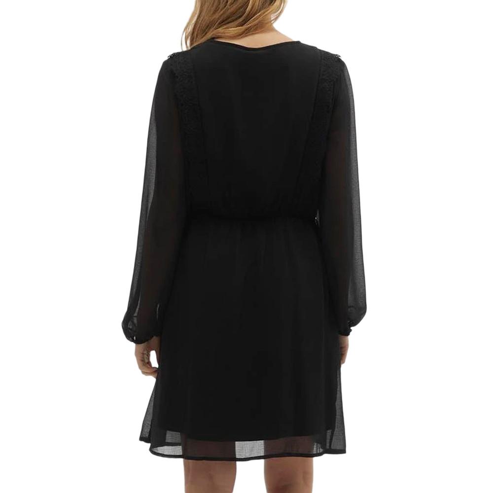 Vero Moda Robe Noir Femme Vero Moda Juna