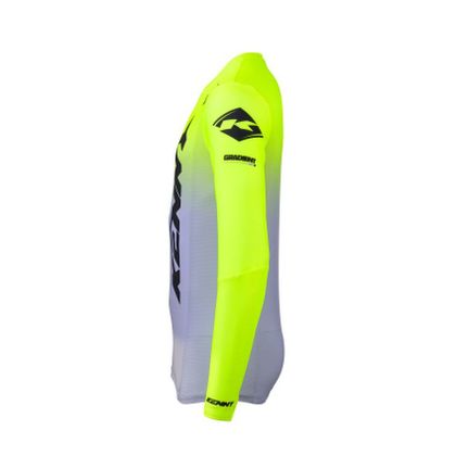 Maillot cross Kenny PERFORMANCE - GRADIENT 2025 - Gris / Jaune