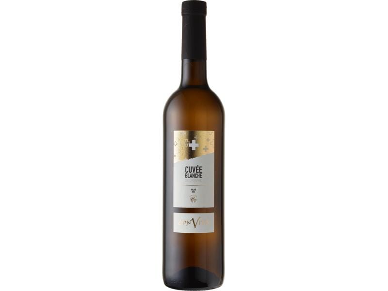 Conviva Cuvée blanche Valais AOC 0.75 l Frischer und angenehm süsser Wein für den Frühling