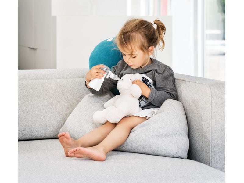 Beurer Inhalator IH 57 Inhalator mit oszillierender Membran und intelligenter Aerosol-Technologie