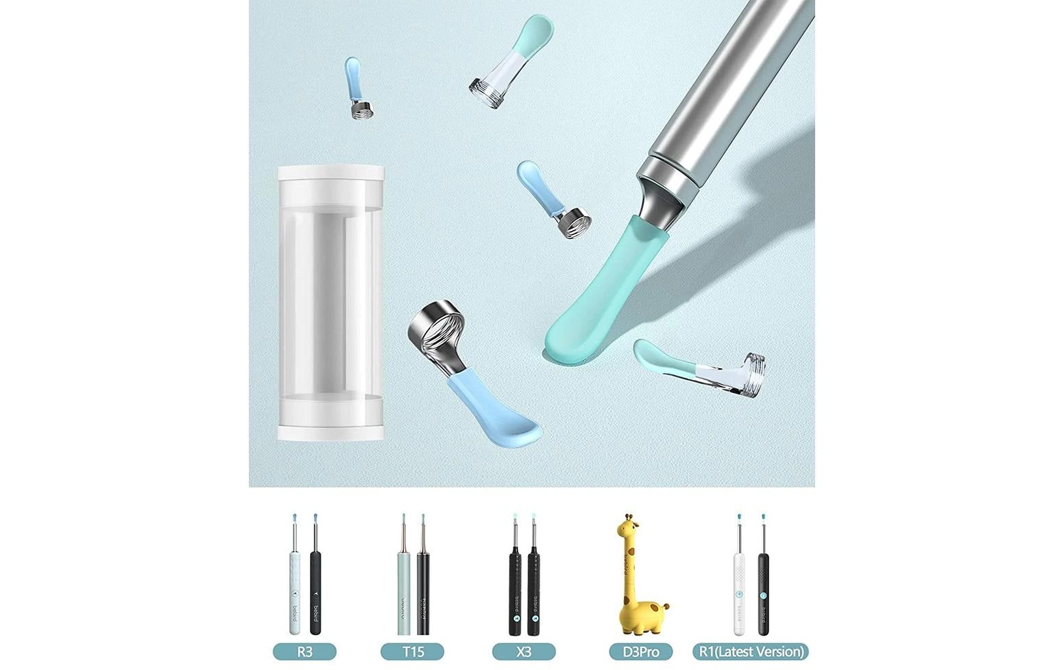 Ersatzkopf für Smart Ear Cleaner, 9 StückErsatzköpfe