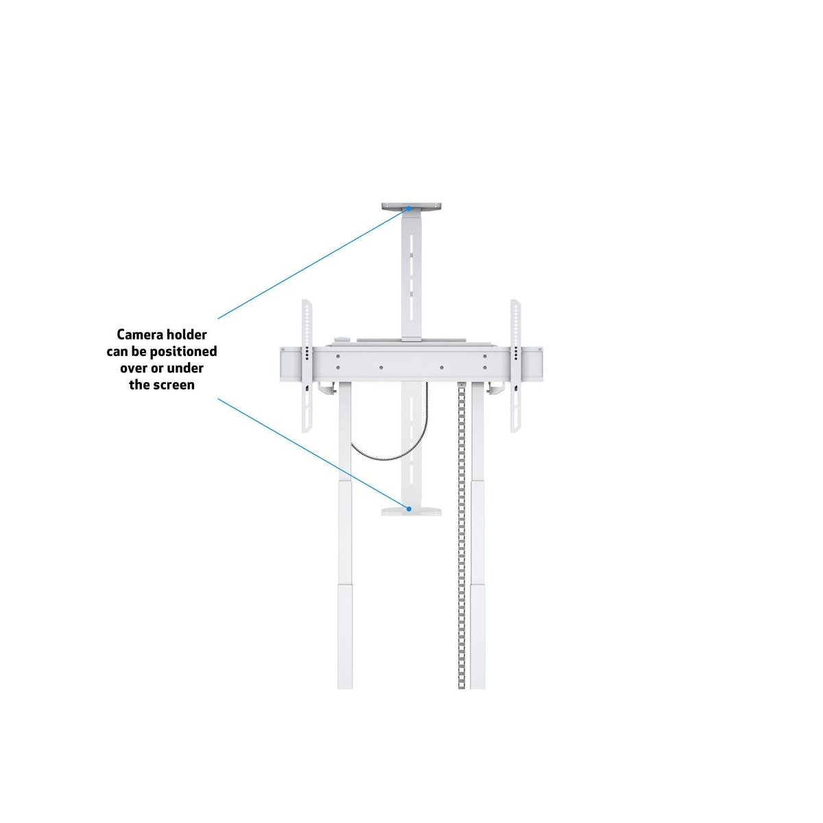 Multibrackets 6782 digitalskiltmontering 2,54 m (100