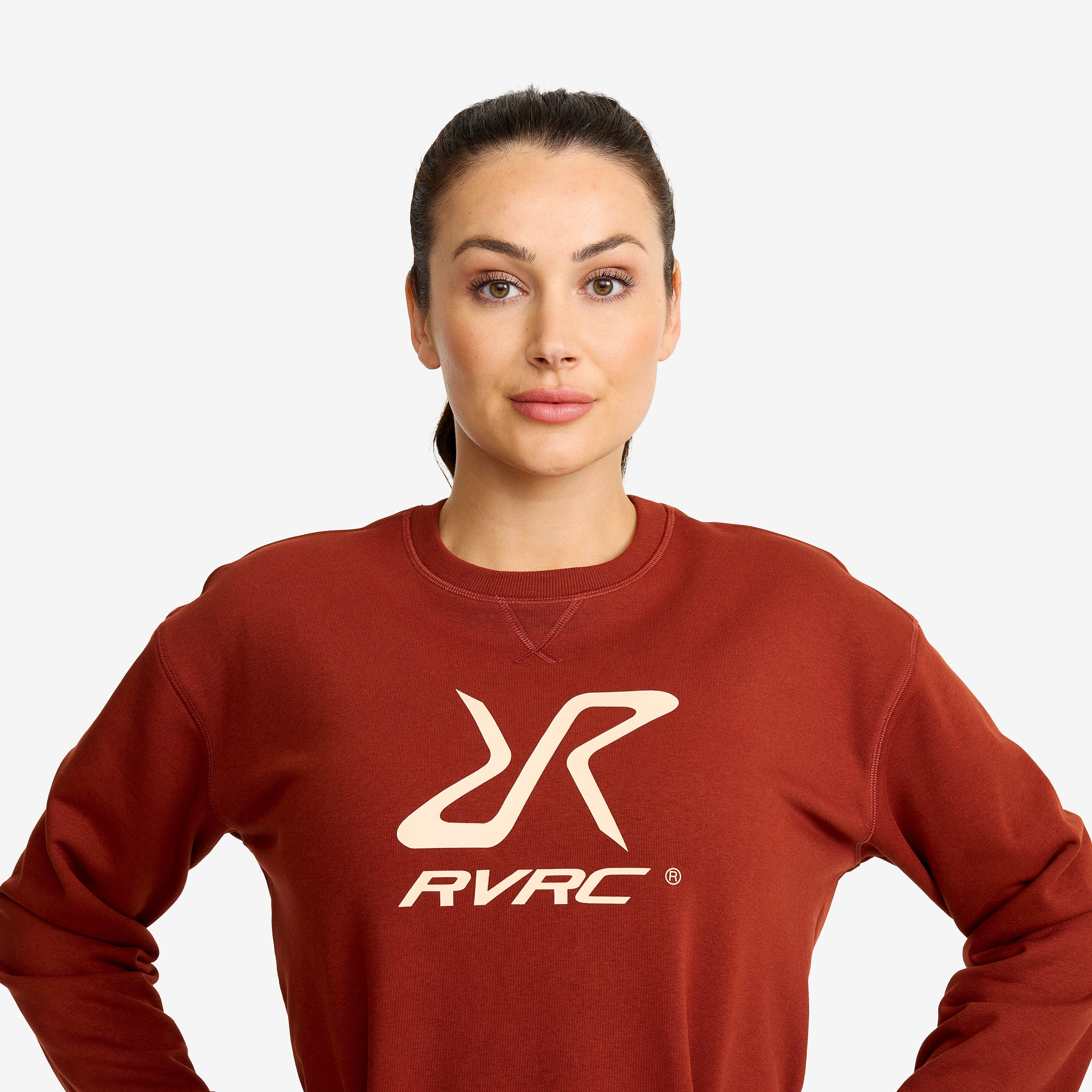 RVRC Sweatshirt Dame Fired Brick