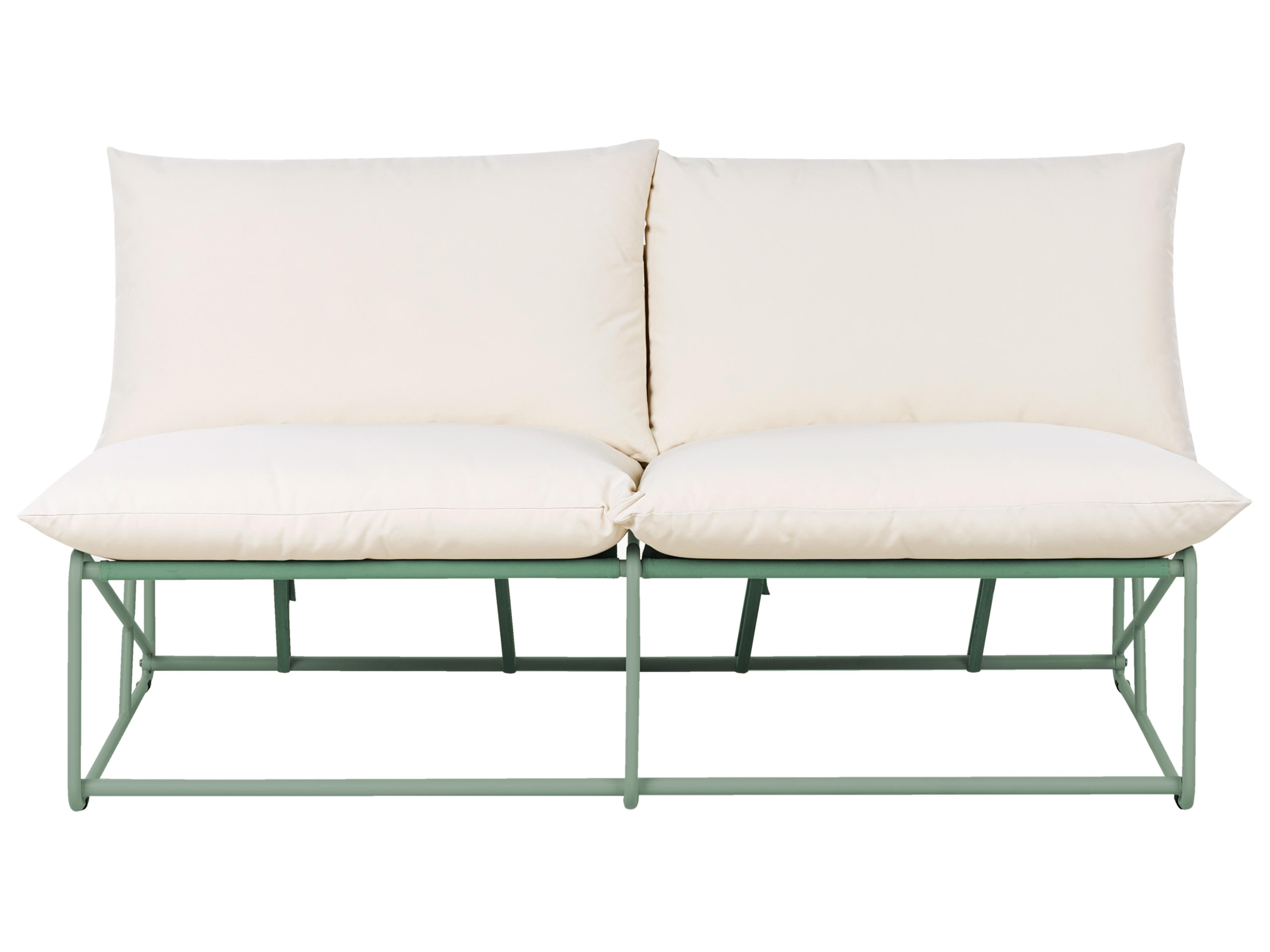 Tuin loungebank 2-zits PICO Metaal Groen