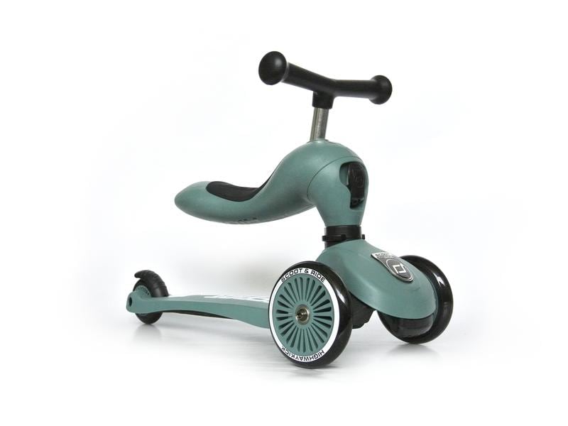 Scoot and Ride Scooter Highwaykick 1 Forest Scooter mit Sitz