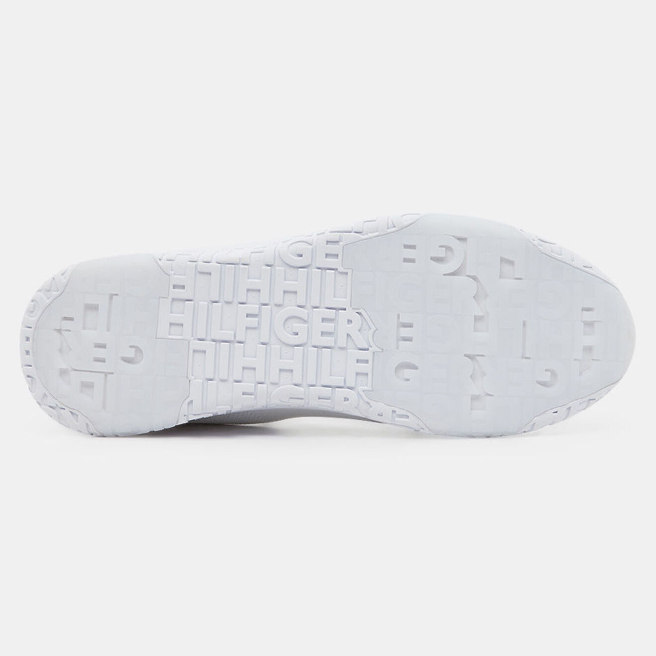 Tommy Hilfiger Baskets running Knit Bandeau blanches