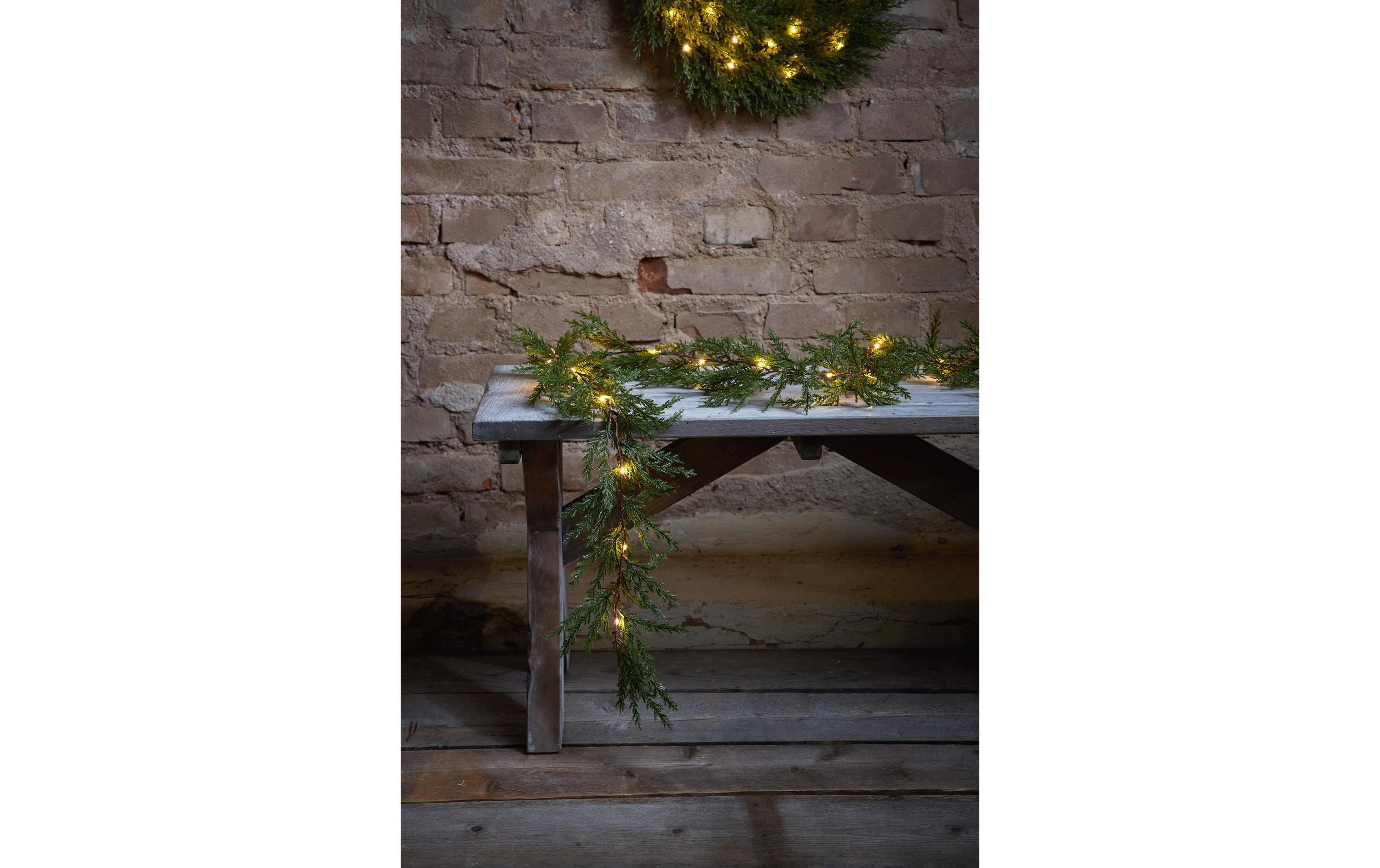 Girlande Thuja, 180 cmLED Weihnachtsdekoration