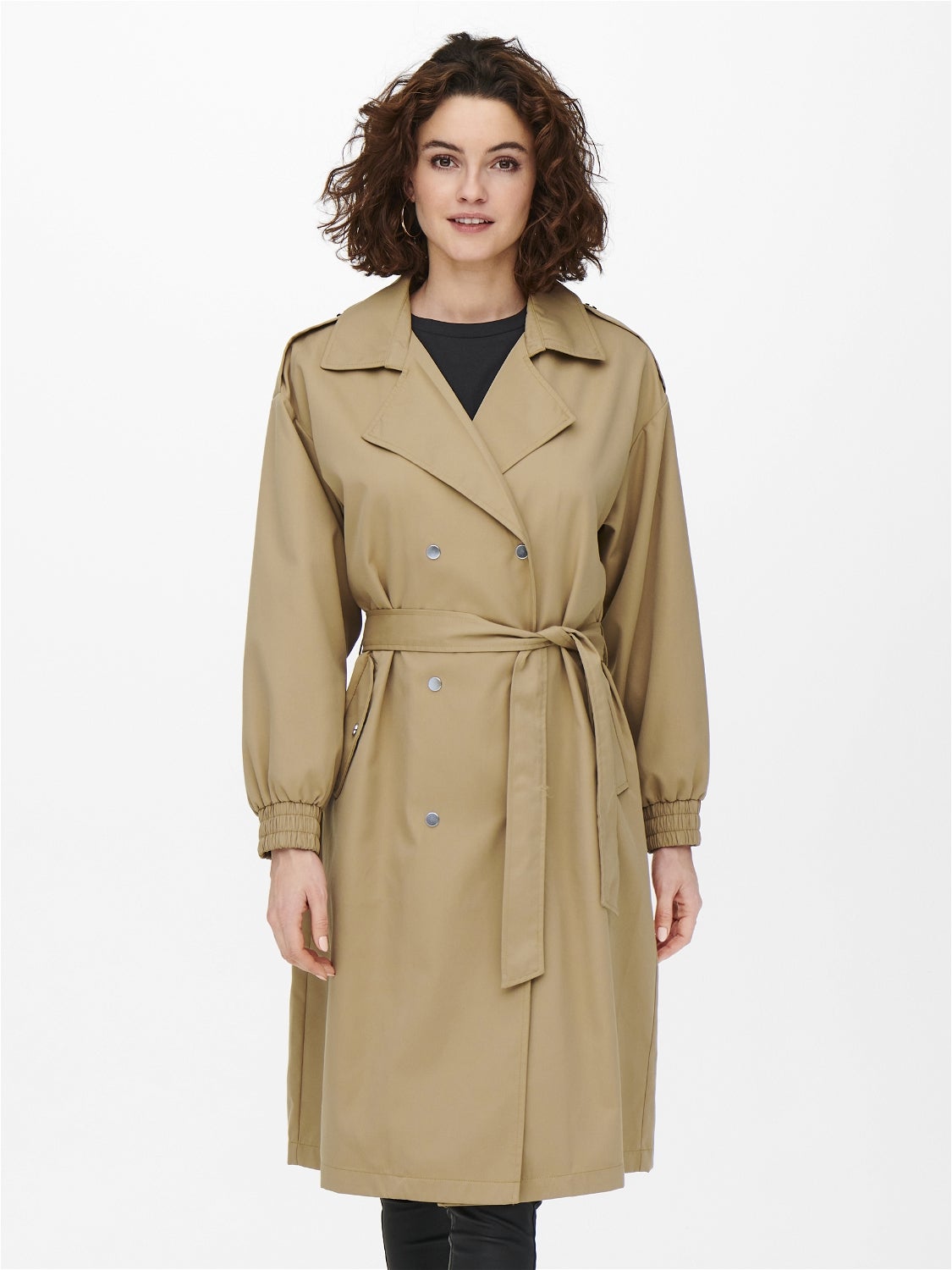 ONLSEPIA Trenchcoat Tigers Eye
