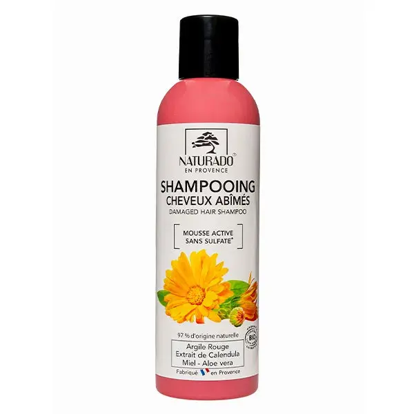 Shampoo Orgânico Naturado para Cabelos Danificados 200ml