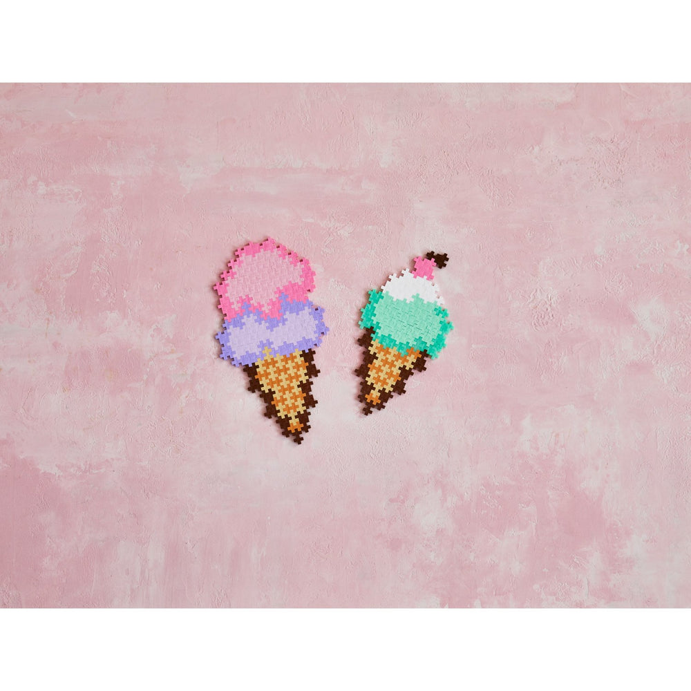Køb Plus-Plus Puslespil By Number Ice Cream Cones 250pcs