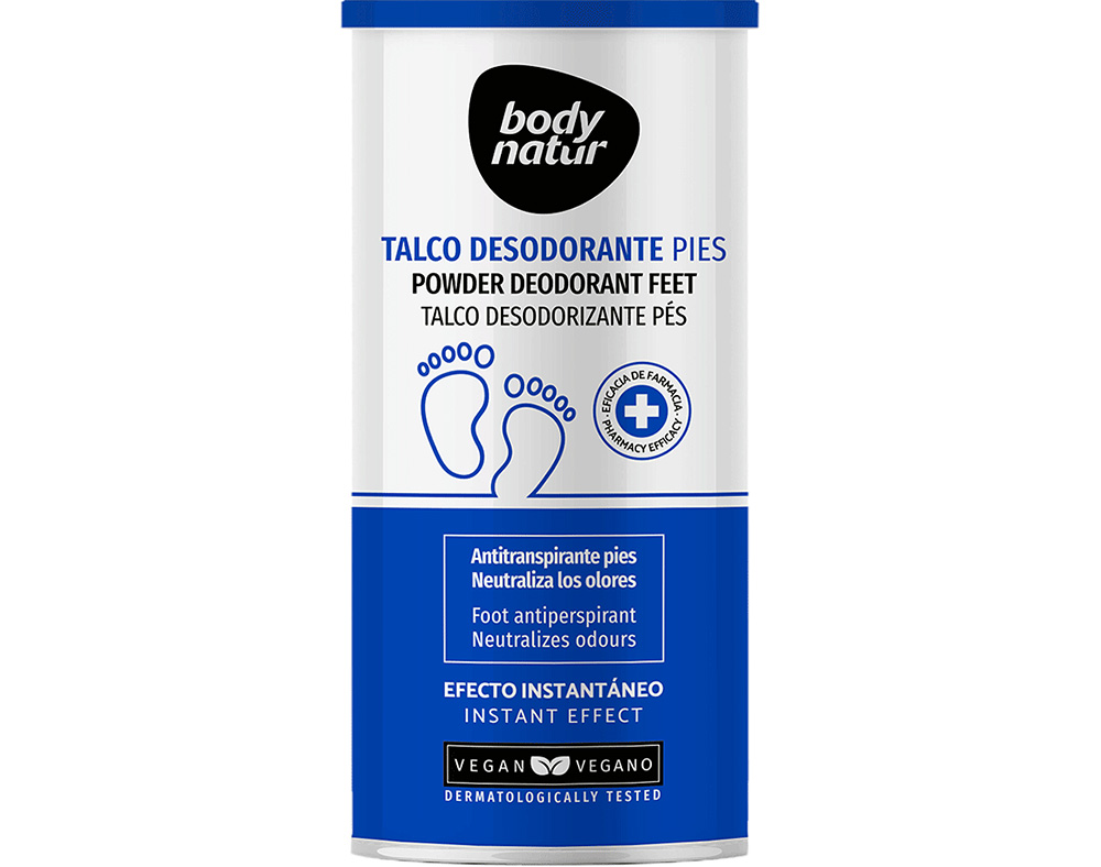 DESODORIZANTE EM PÓ PARA PÉS BODY NATUR 75G