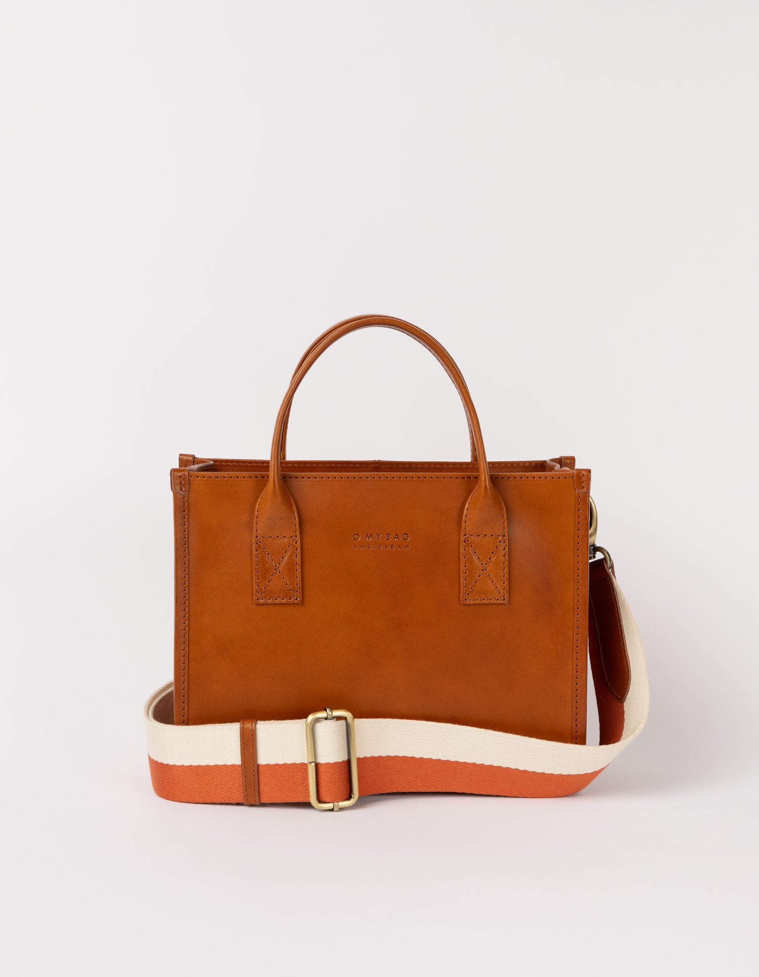 Jackie Midi - Cognac Classic Leather