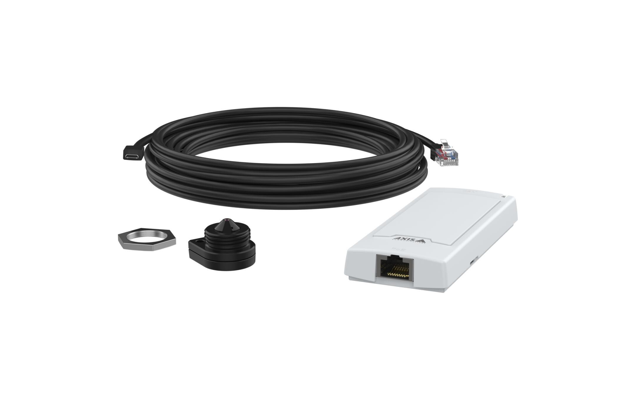 Netzwerkkamera P1265 Mk II Modular 10 Stück<br>Komplette, äusserst unauffällige Lochkamera liefert eine Auflösung in Full-HD