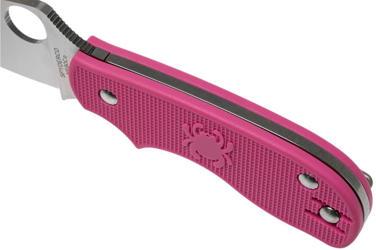 Spyderco Squeak Pink C154PPN zakmes