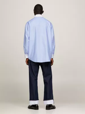 Camisa Oxford Crest Archive Boyfriend Fit