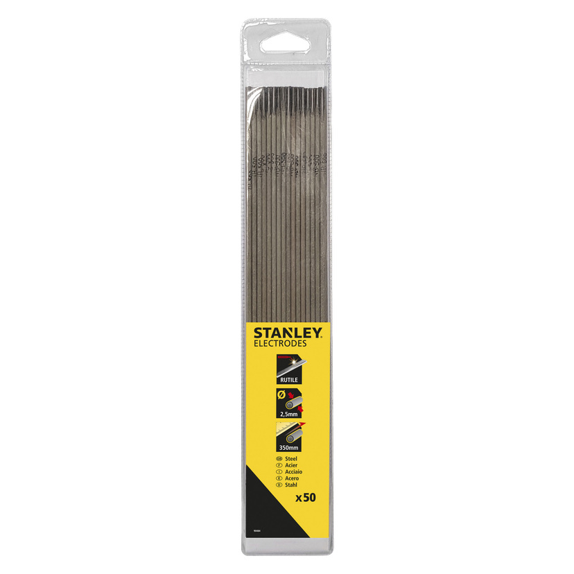 Rutile sveiseelektroder 50-pk 2,50 mm