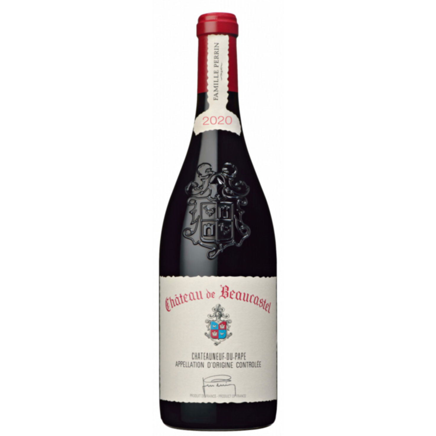 Châteauneuf-du-Pape AOP Hommage Jacques Perrin Château de Beaucastel -75cl
