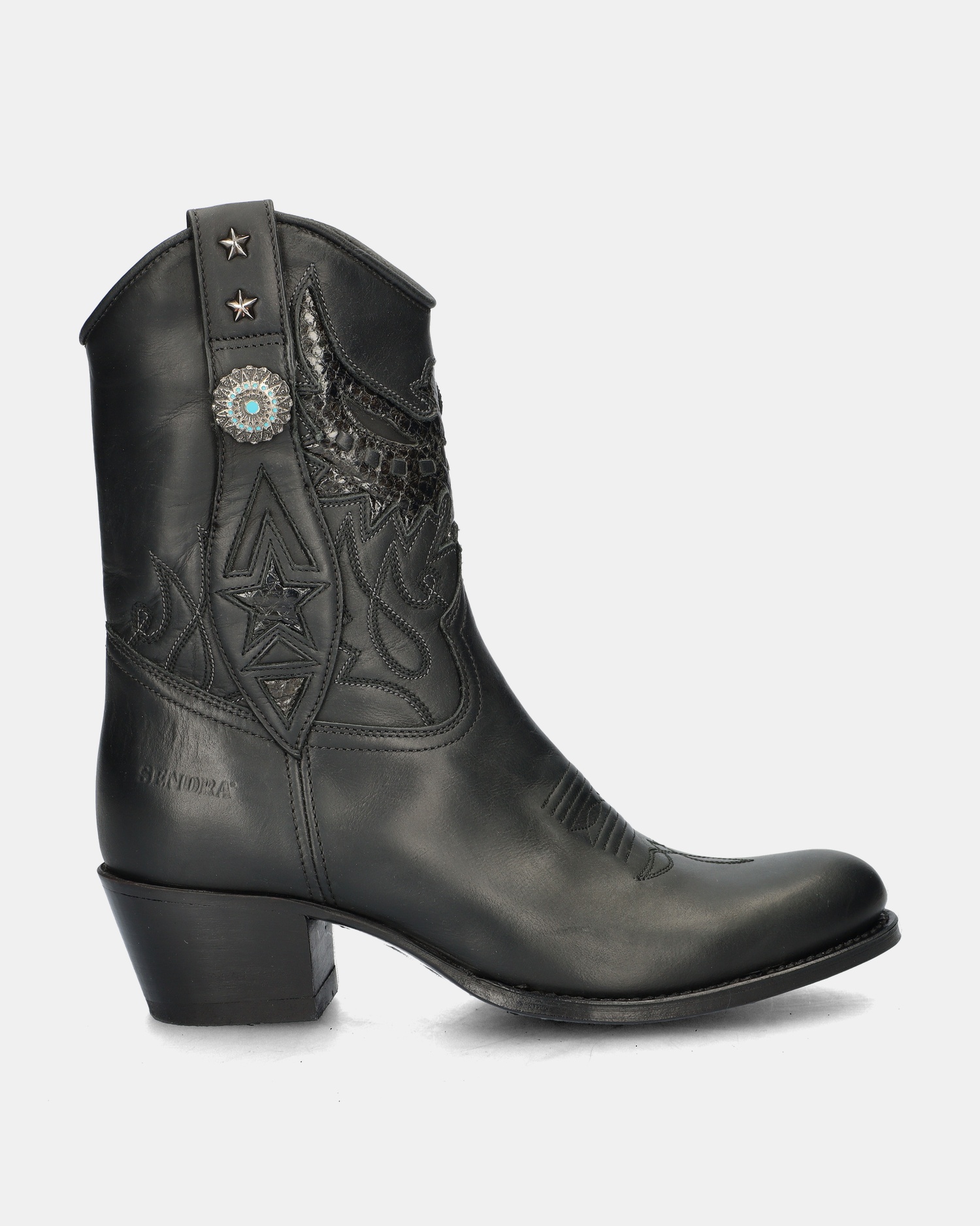 Sendra Debora Insa Cowboylaarzen  - zwart