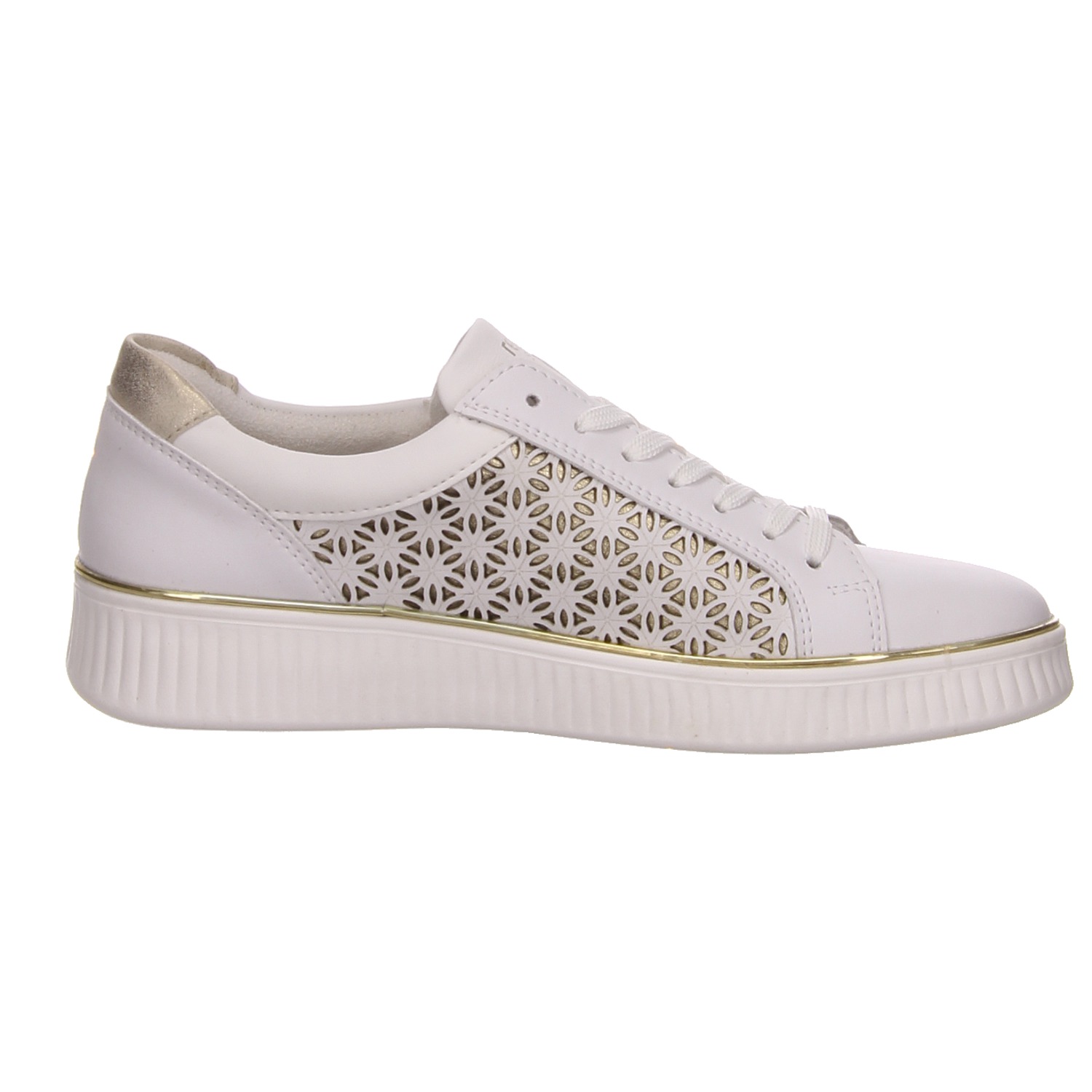Remonte Sneaker weiß/gold weiss/weiss kombi