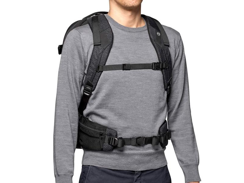 Manfrotto Fotorucksack PRO Light Flexloader L Professioneller Rucksack mit Bodenverstärkung und Stossschutz