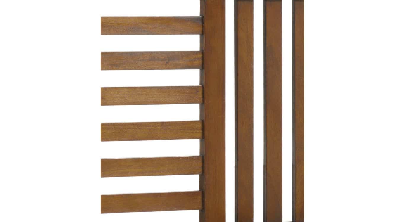 Tête de lit bois marron 165x3x135cm