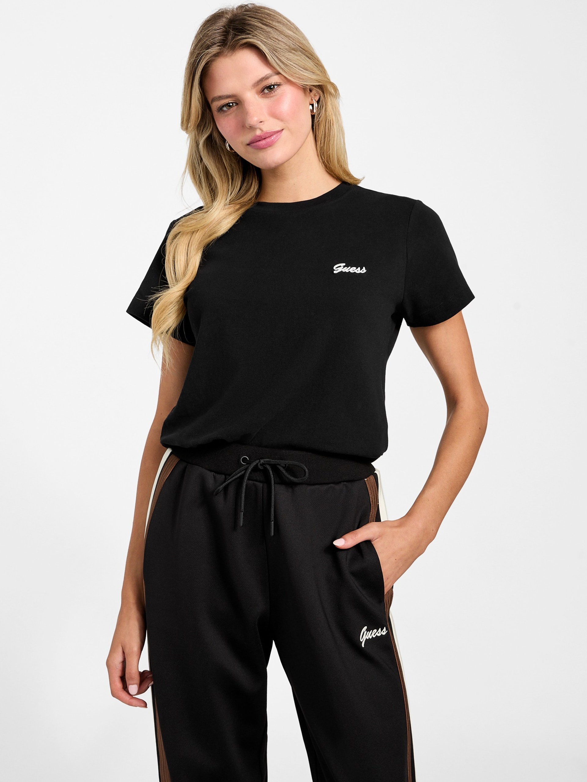 Camiseta Eco Alba de gola redonda
