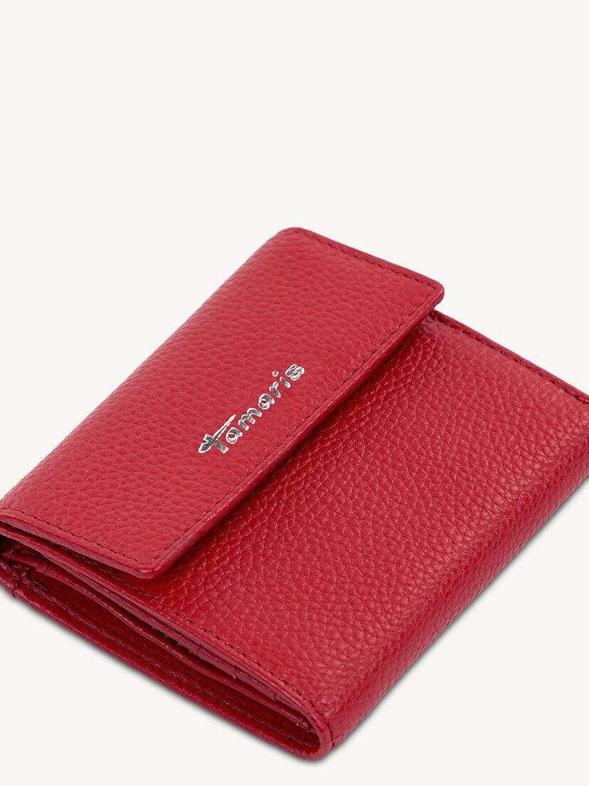 Leren Portemonnee - rood