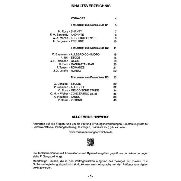 Musikverlag Heinlein Praxis Klarinette