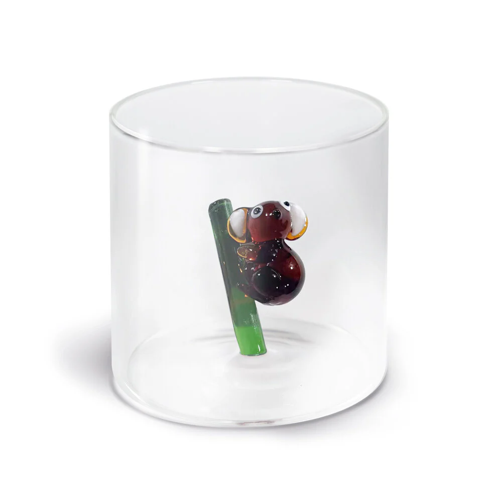 WD lifestyle  Borosilicate Glas, koala - 250ml.