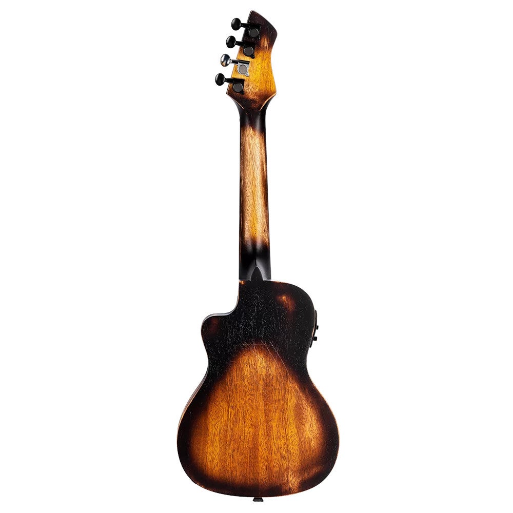 Ortega DSSUITE-UKE The Private Room Tobacco Burst E/A concert ukelele met gigbag